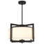 Lustre tambour 4 lumières à intensité variable-114248486