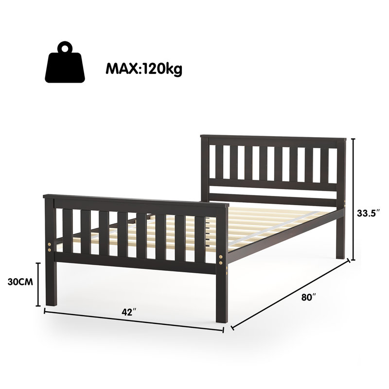 Lit plateforme Adarion, Simple