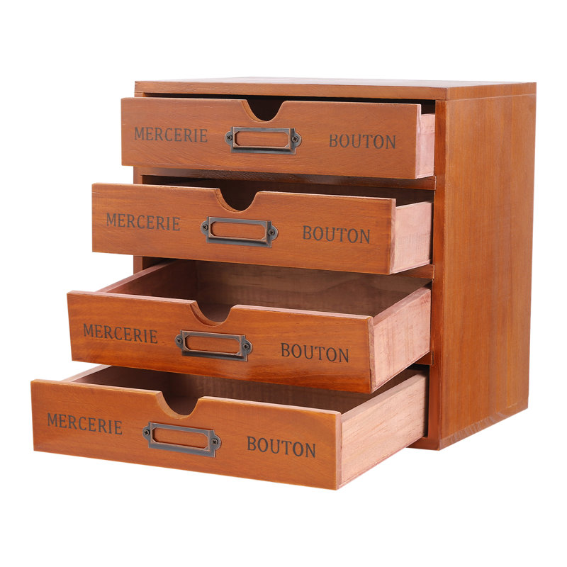 Unité de tiroir de bureau Hadumoth, Brun