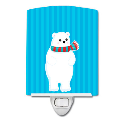 Polar Bear Ceramic Night Light
