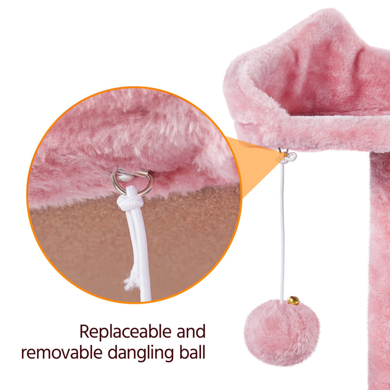 Multilevel  Cat Tree, Pink