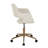 Shai 34.5'' H Faux Leather and Steel Upholstered Swivel Task Office Chair-94398523-100234513