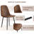64.5" Dining Table Set for 6 ,Modern Farmhouse Dining Room Set with Decorative Pedestal Legs-514880636