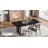 Matland Modern Dining Table Simple Desk 31.5'' L x 62.99'' W Thicken Tabletop Metal Frame