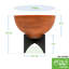 Pot à fleurs en acier galvanisé Norma I-61508525-61508524