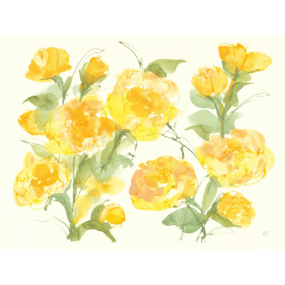 " Sunshine Peonies " by Chris Paschke