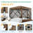 12'x12'FT Screen Room with Mosquito Netting-104885089