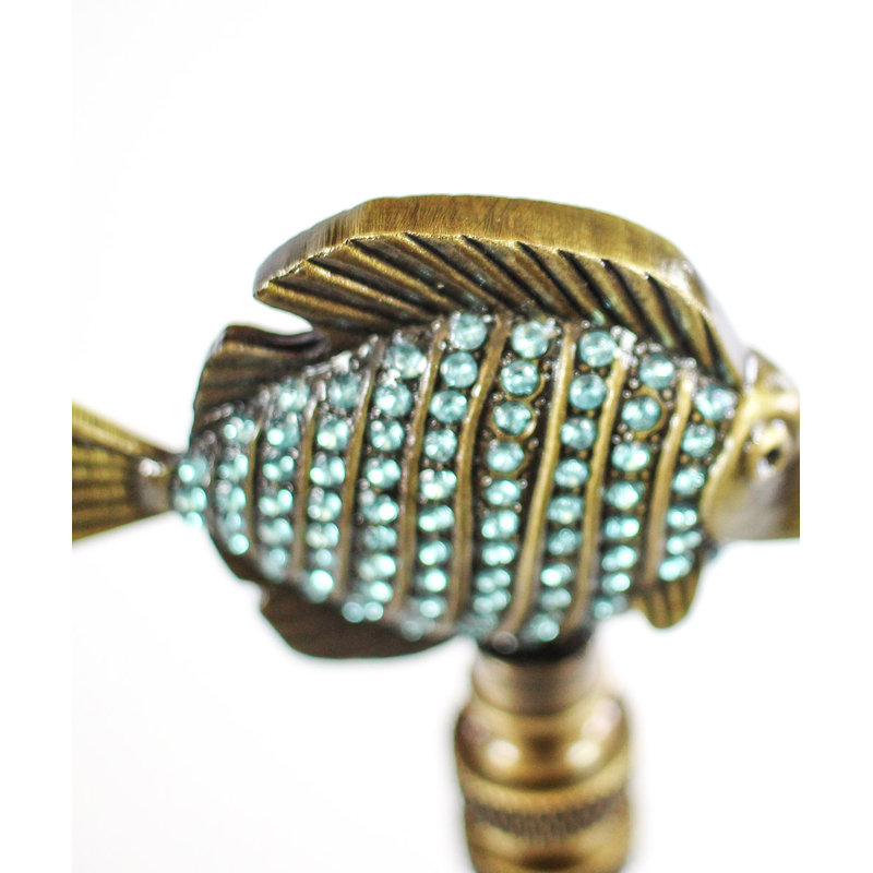 Tropical Fish Lamp Finial