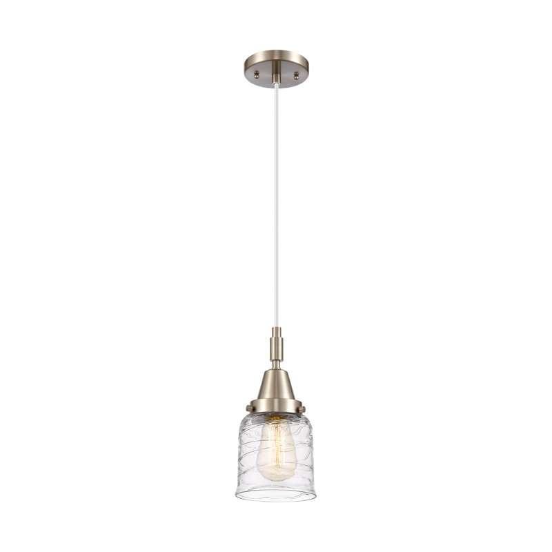 Caden Bell 1 Light Cord Hung Mini Pendant