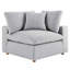 Ensemble de canapé modulaire rembourré et rembourré Commix, 5 pièces avec Chase par Modway-485034255