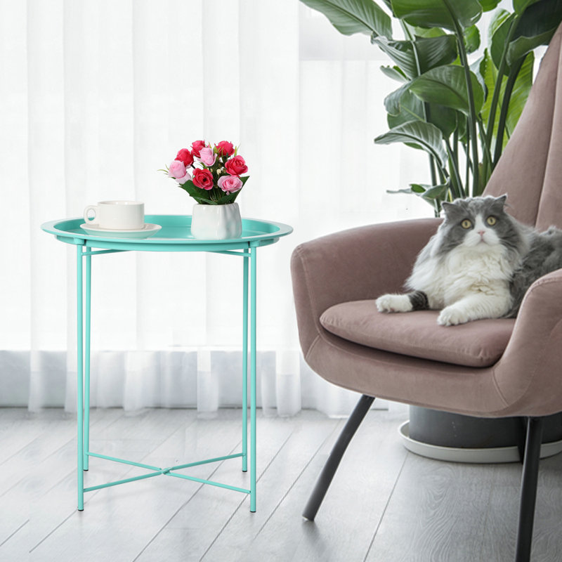 Petite table de bout Annaleese, Vert