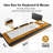 Wasat Height Adjustable Computer Standing Desk with Keyboard Tray For Home Office-1018591092-1018591093