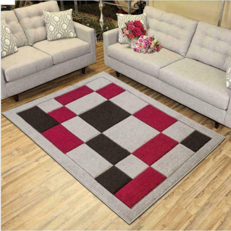 Moshier Plaid Area Rug, Rectangle 120 x 170cm