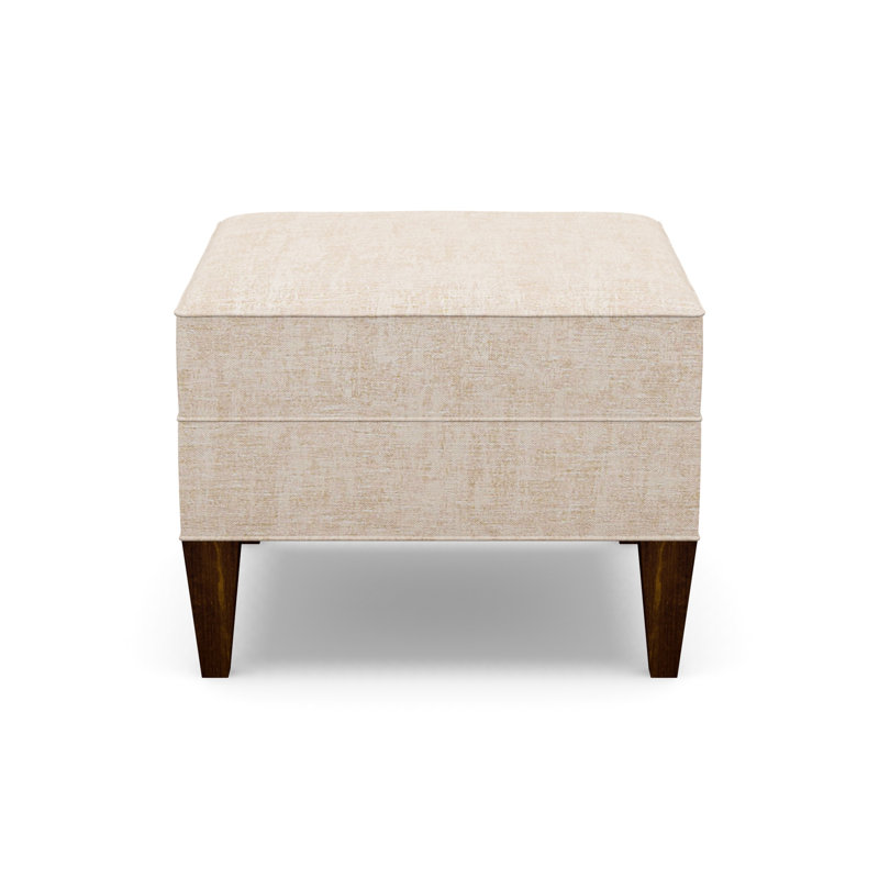Square Ottoman, Walnut, 9637-77