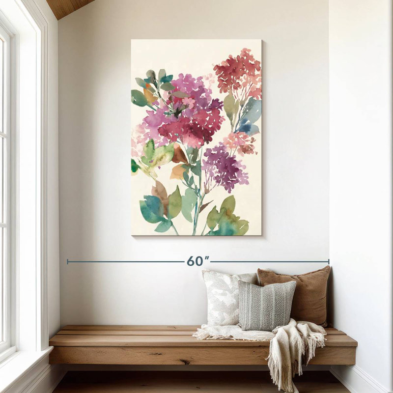 Avery Sweet Hydrangea I, H 45 po x l 30 po