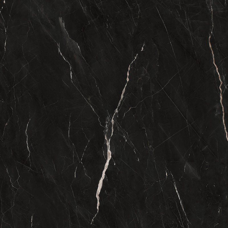 Rouleau de panneau mural en vinyle l 118 po x l 47 po pour décoration murale, Marquina noir