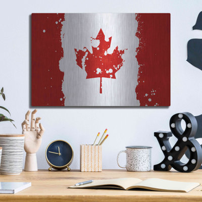 Art mural en métal «Canada» Lark Manor ™