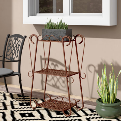 Arifa Metal Weather Resistant Plant Stand