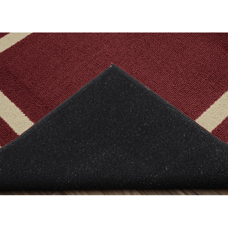 Tapis rouge touffeté Ertan, Rectangle 2 pi x 3 pi 3 po