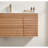 48" Wall Mounted & Floating Single Vanity With Ceramic Sink