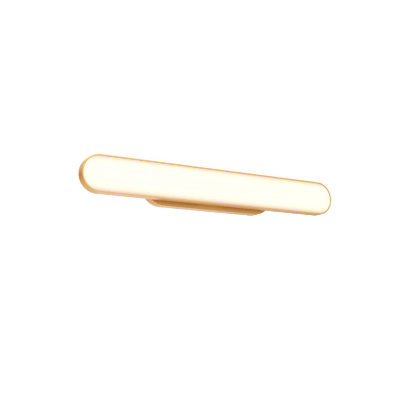 Meuble-lavabo oblong Shift, Doré, H 3 po x l 32 po x P 4,75 po, 34 W