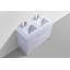 Ensemble de meuble-lavabo double 48 po Meraris-21376203