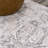Edith Distressed Medallion Low-Pile Machine-Washable Cream/Light Gray Rug-1499304792