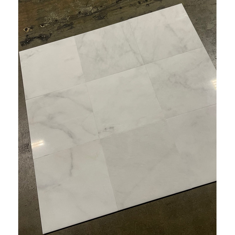 12" x 24" Marble Marble Look Wall & Floor Tile