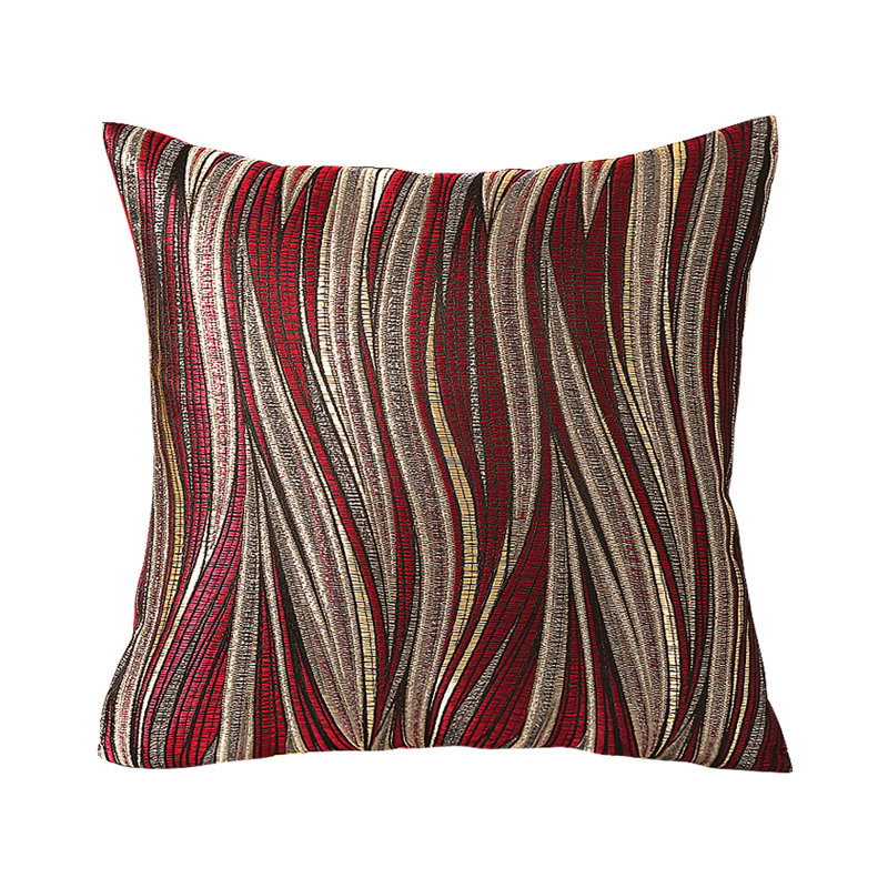 Reversible Throw Pillow, Polyester/Polyfill, Abstract, Gray