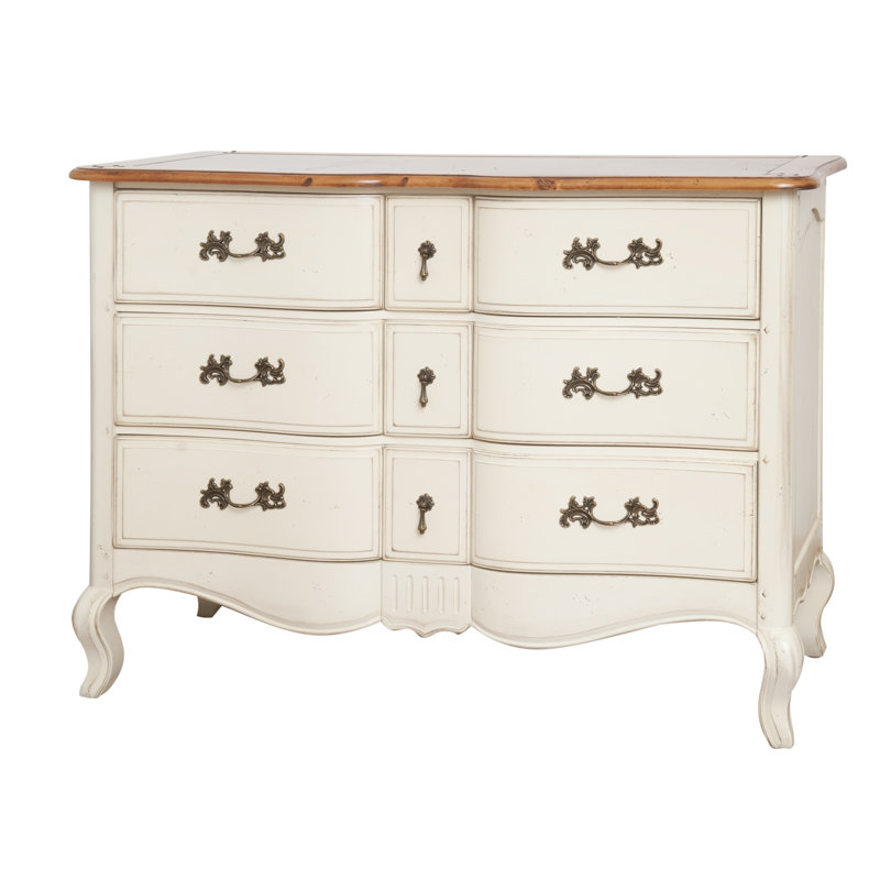 Deskins 9 Drawer Chest, Ivory