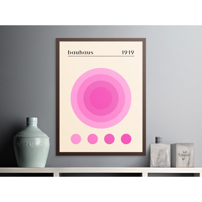 Jemeisha Single Picture Frame Print, 35.56 cm H x 27.94 cm W, Pink