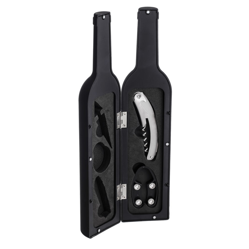 Wine Bottle 5 Piece Wine Tool Set