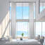Extra Long & Extra Wide Chiffon Faux Silk Crep Single Panel Curtain-75301875-75301850