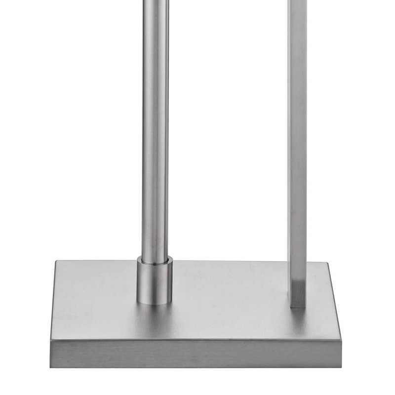 Porte-papier hygiénique sur pied, Brushed Steel