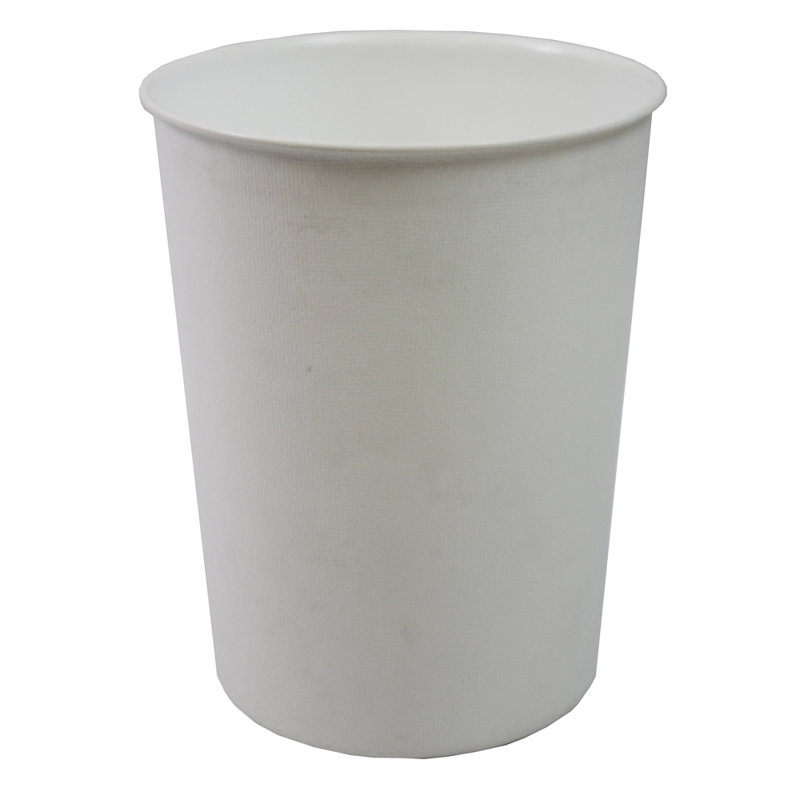 JVL Decorative Bin, White