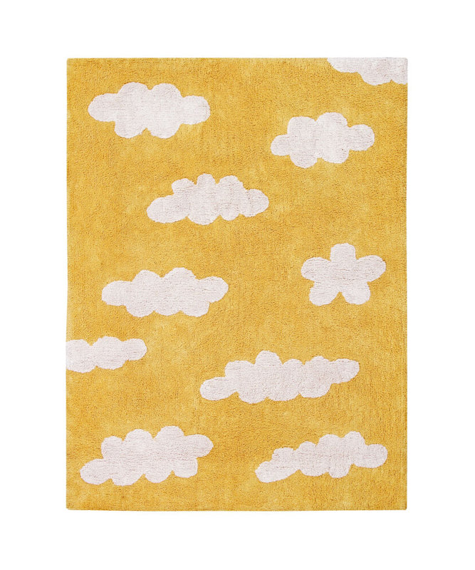 Hand Knotted Cotton Abstract Indoor Rug