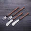 Fourchette et épandeur à fromage Inox Artisans Medicki 4 pièces Ensemble