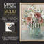 Peach Blush Framed Print - Solid Wood-1044716455-1044716448