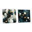 Clairissa - Ensemble de 2 peintures murales abstraites en acrylique-103933620