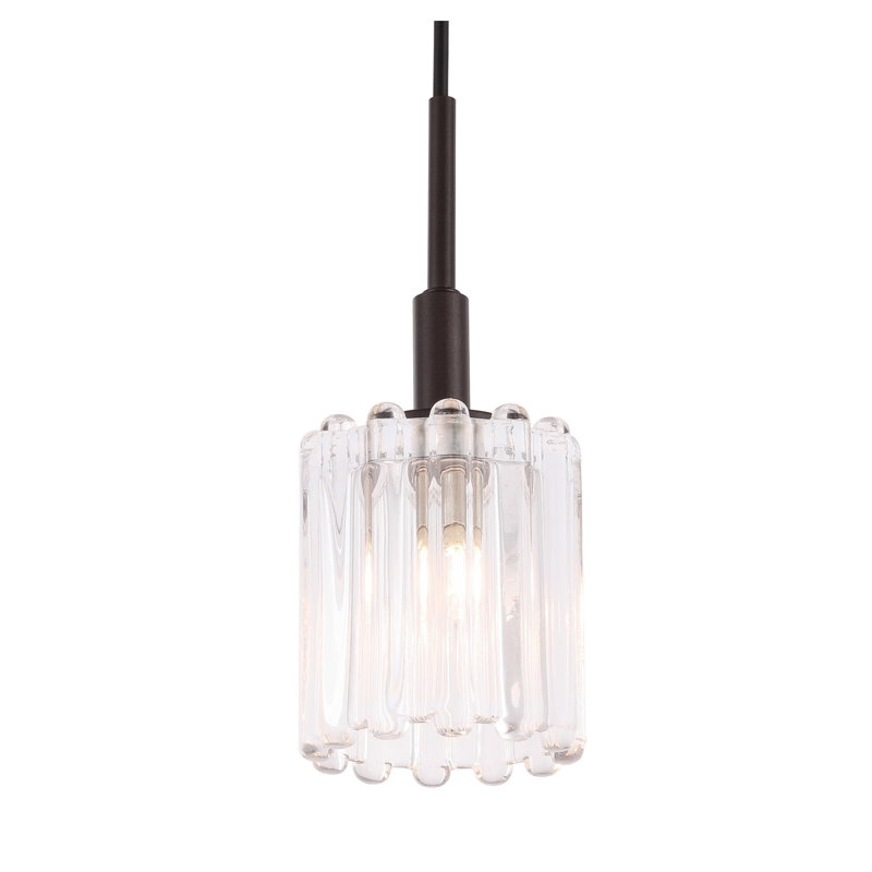 Luminaire suspendu cylindrique à 1 lumière Rosendahl, Bronze, Halogène