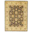 High-Quality Hand-Knotted Black And Gold Area Rug
