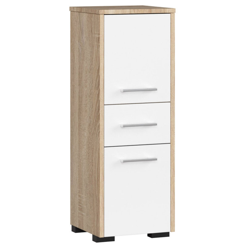 Emily-Jayne Bathroom Cabinet, Sonoma/White