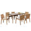 Ensemble repas d'extérieur en bois d'acacia-1808213073-1808213075