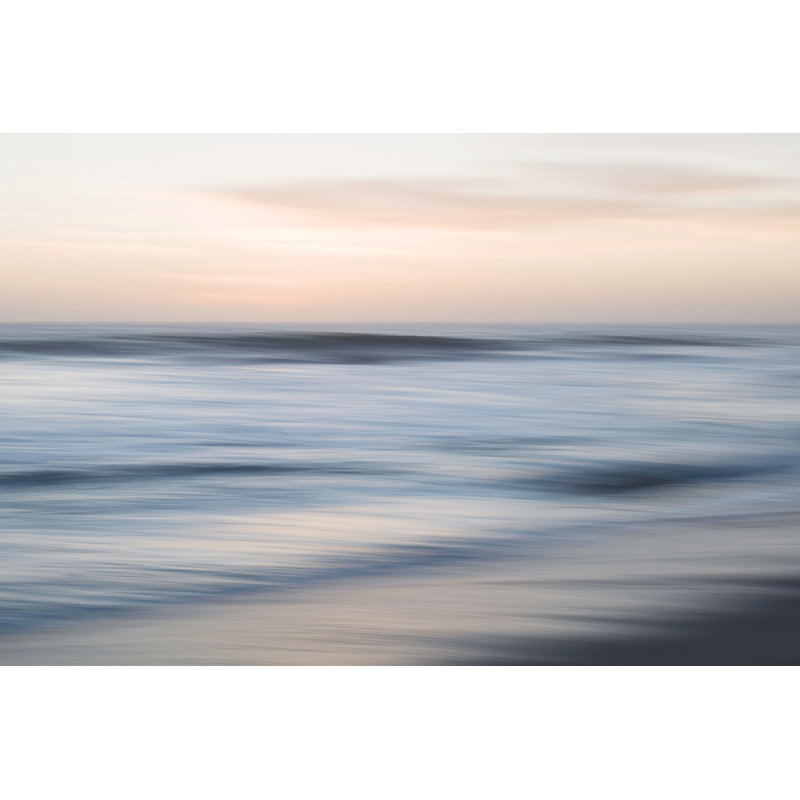 «Devunta Malibu Waves» par Lily Mourier, reproduction sur toile tendue, H 8 po x l 12 po