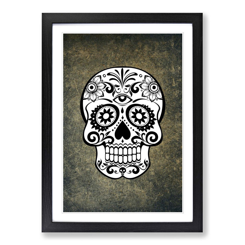 Single Picture Frame Print, Black
