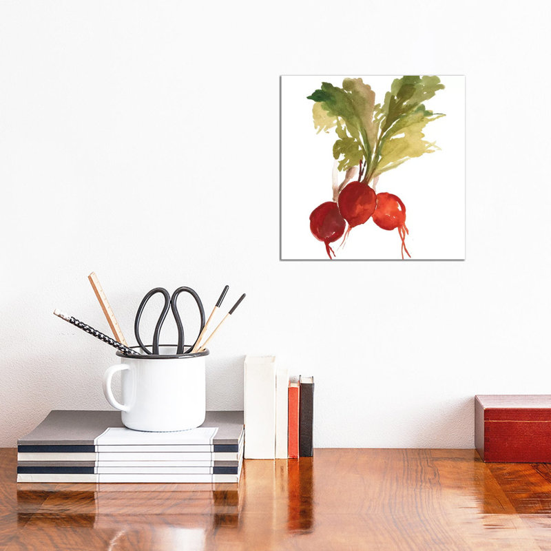 Radish 1 Piece Wrapped Canvas Painting