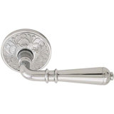 Turino Round Privacy (Bed & Bath) Door Lever with Round Rosette