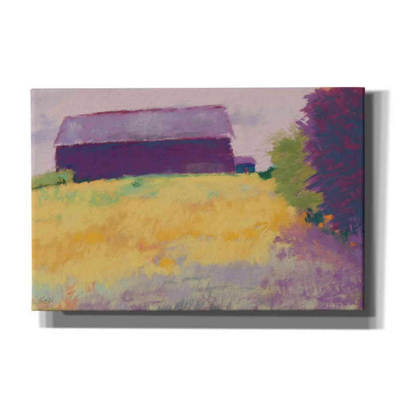 «Arvydas Wheat Field» par - impression sur toile tendue, H 12 po x l 18 po x P 0,75 po