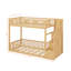 Twin Over Twin Floor Bunk Bed-1182337788