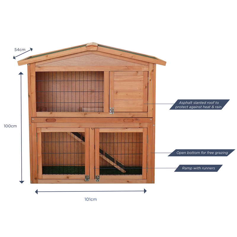 Weather Resistant Rabbit Hutch